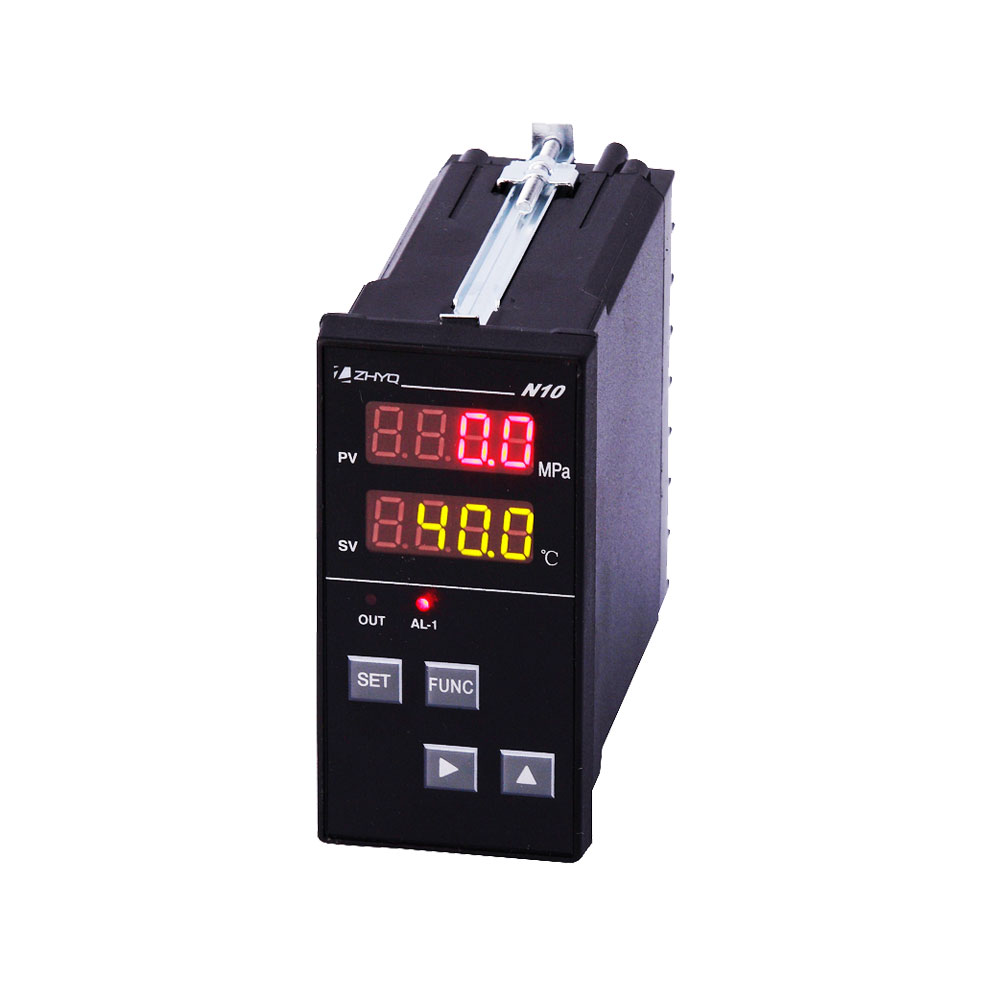 Digital pressure and temperature indicator