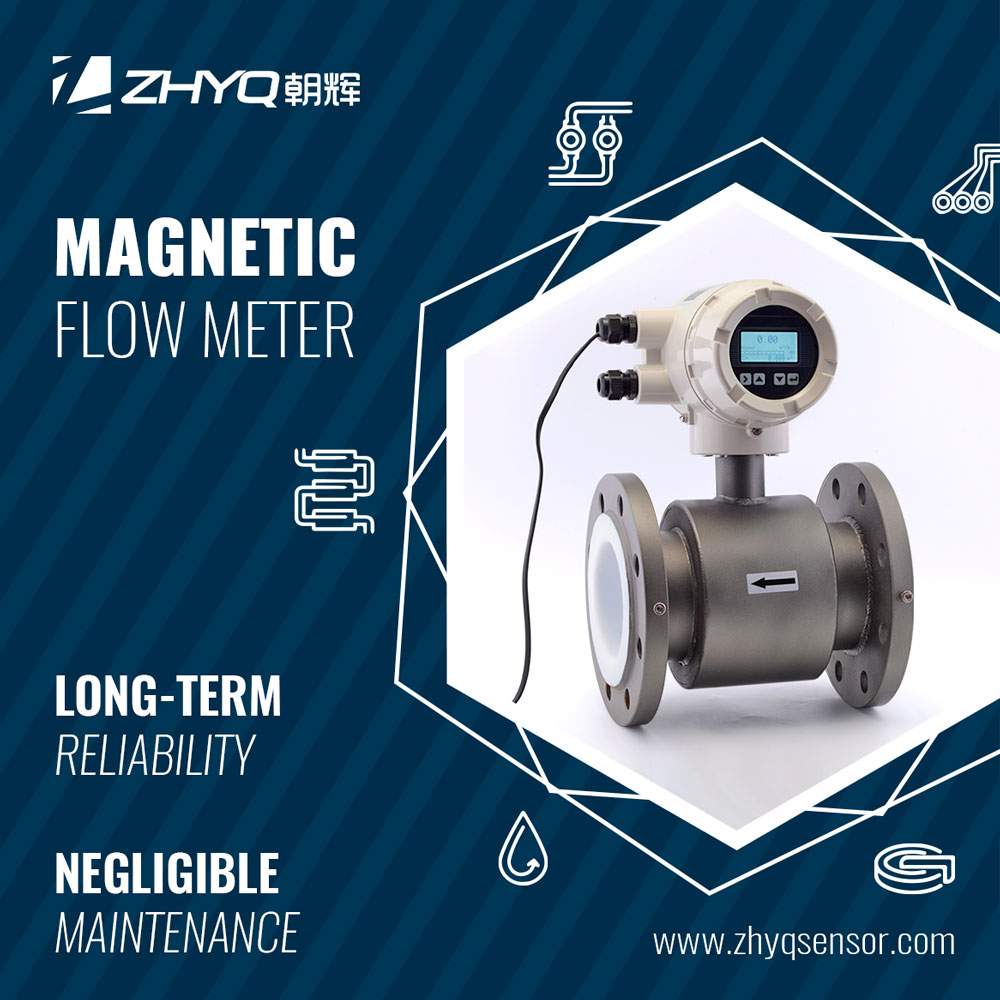 Intelligent electromagnetic flowmeter | good stability and long service ...