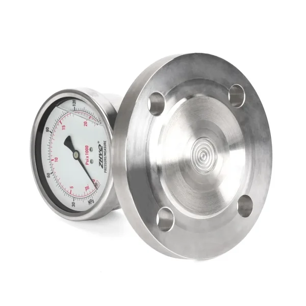 Flange Mounted Diaphragm Pressure Gauge - Image 3