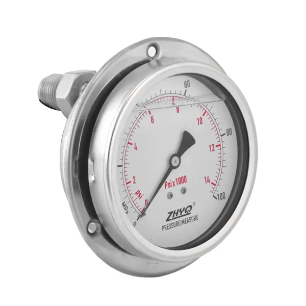 Axial Mounted Diaphragm Pressure Gauge - Image 2